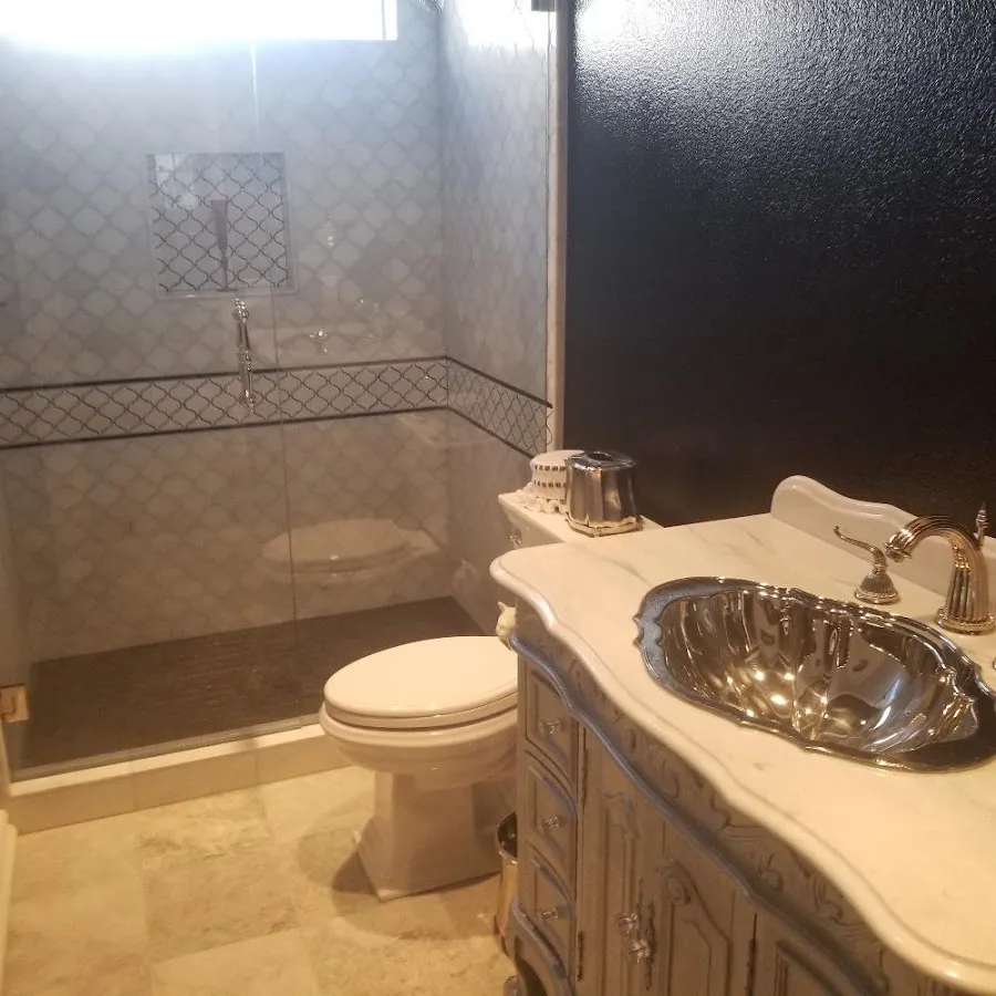 Professional plumbing work and bathroom remodeling in Badger